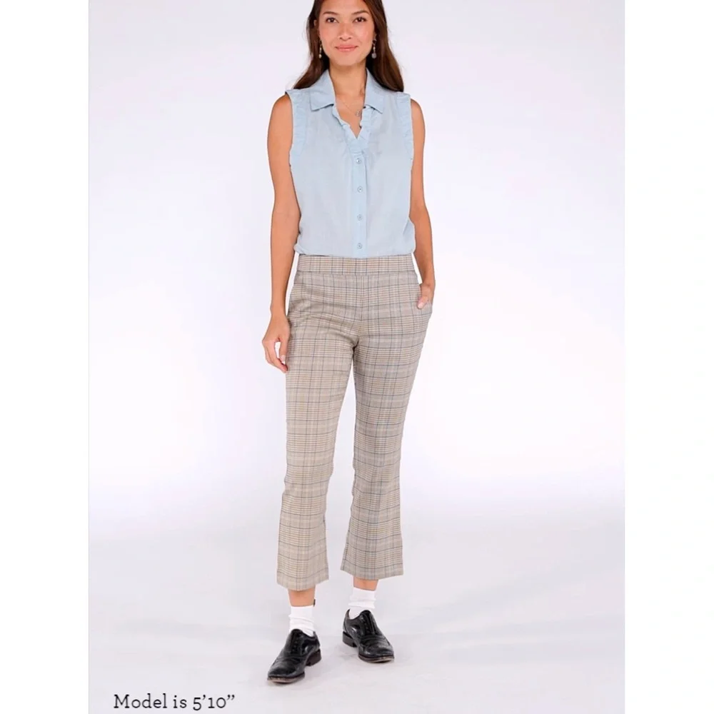 Cabi Tribute Plaid Trousers - Picture 8 of 8